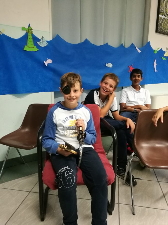 Alcuni dei ragazzi in momenti ricreativi