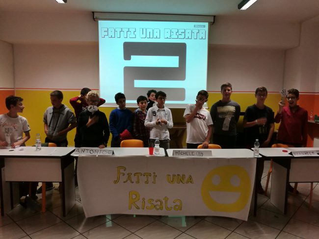 Alcuni dei ragazzi in momenti ricreativi