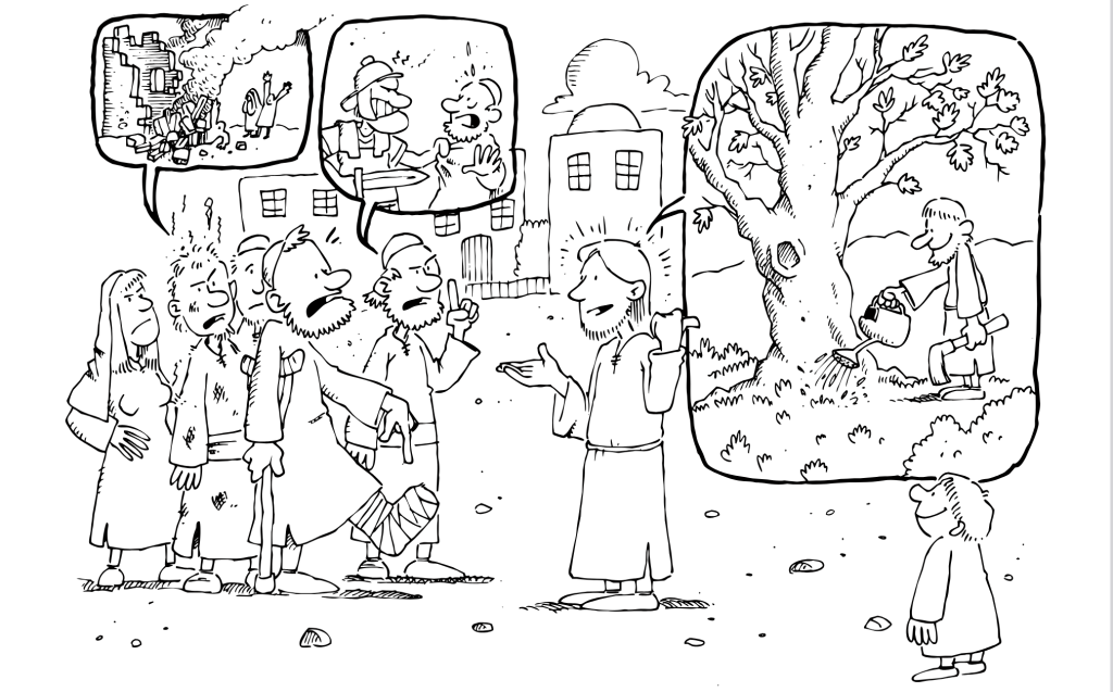III DOMENICA DI QUARESIMA (ANNO C)
Es 3,1-8.13-15   Sal 102   1Cor 10,1-6.10-12   Lc 13,1-9