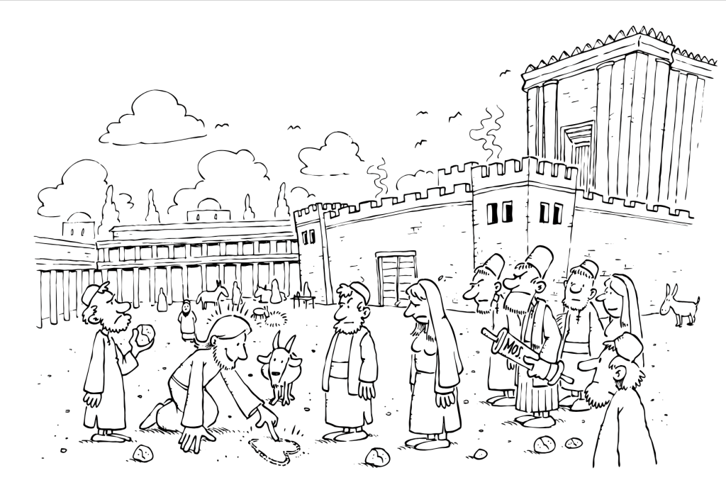 V DOMENICA DI QUARESIMA (ANNO C)
Is 43,16-21   Sal 125   Fil 3,8-14   Gv 8,1-11
