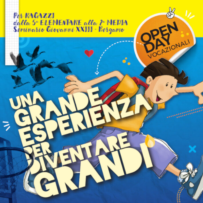 Open Day vocazionali ragazzi 2022-23